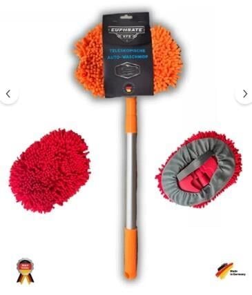 MİKROFİBER TELESKOBİK ARAÇ YIKAMA MOPU EUPHRATE 18X26 ALMAN MALI KOD:E10-1826-85-M1