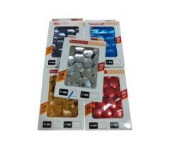 BİJON KAPAĞI 17'' DÜZ KROMLU RENKLİ KROM B143