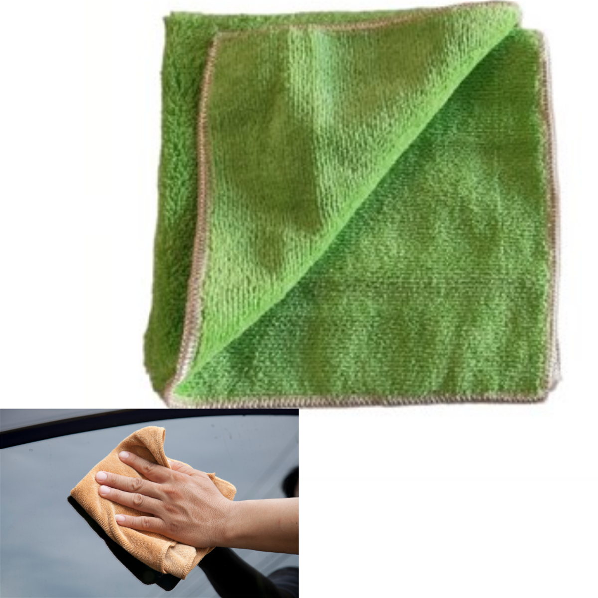 MİKROFİBER BEZ YEŞİL