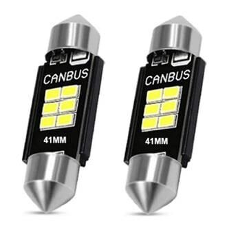 AMPUL SOFİT 41MM 6 LED CANBUS BEYAZ ( 5 Lİ PAKET ) KOD:1160-02